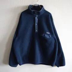 【ビッグサイズ】PATAGONIA【シンチラ スナップT フリース ジャケット 】XL パタゴニア ネイビー 26020608