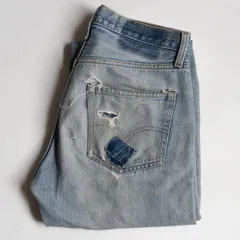 【66前期】 LEVI'S 【501 デニムパンツ】70s 赤耳 ボタン裏6 70年代 リーバイス ヴィンテージ オリジナル リメイク リペア 26020646