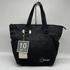 BN7926□LOGOS DAYS 多機能 トートバッグ 10ポケット ブラック 未使用タグ付きのサムネイル