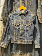 KIDS VINTAGE 【 4th BIG E / Levi's 70505 / 60s 70s USA 】 リーバイス　デニムジャケット　不均等V　キッズ　ヴィンテージ《 140cm 》