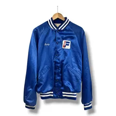 King Louie スタジャン ナイロン USA製 ブルー ヴィンテージ 秋 冬 古着