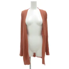 ミッソーニ MISSONI ニット カーディガン 40 テラコッタ オープンフロント /UO