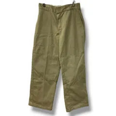 Dickies ディッキーズ ワークパンツ ダークカーキ 古着 Plus-No.316