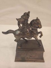 騎馬武者像 楠木正成 フィギュア オブジェ 約11cm - メルカリ