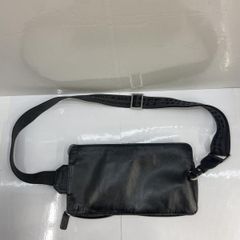 DiorHomme黒スエードボディバッグウエストポーチ - メルカリ
