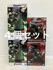 未開封 NARUTO ナルト疾風伝 Grandista VIBRATION STARS はたけカカシ フィギュア 2種 4個セット LF2945 f101