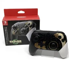 任天堂 Nintendo Switch Pro コントローラー ゼルダの伝説 ティアーズ オブ キングダム エディション HAC-A-FSSKU ※中古 【津山店】