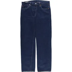 古着 濃紺 リーバイス Levi's LEVIS PREMIUM 501-0101 ストレートデニムパンツ メンズw34相当/eaa617047