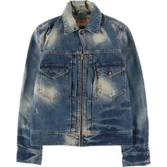古着 リーバイス Levi's ユーロモデル デニムジャケット Gジャン メンズS相当/eaa617825