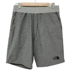 THE NORTH FACE(ノースフェイス) ハーフパンツ サイズL メンズ - ダークグレー×グレー ウエストゴム