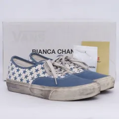 28cm VANS × BIANCA CHANDON Authentic VLT LX ローカットスニーカー ブルー VN0A4CS4NUT