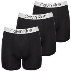 【３枚セット】カルバンクライン Calvin Klein ボクサーパンツ ブラック NP2852O 001 ロゴバンド トランクス アンダーウエア メンズ 【新品・本物】売れ筋
