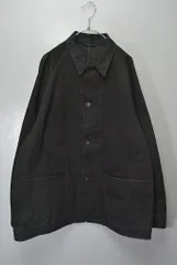 COMOLI ブラックデニム ワークジャケット コモリ 25AW カバーオール ブラック 4