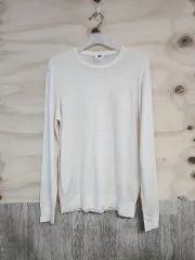 1048) ユニクロ メンズ 春 ニット