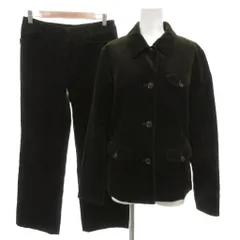ニューヨーカー NEWYORKER セットアップ コーデュロイ ジャケット パンツ 11 ダークグリーン系 /UO