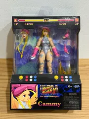 JADA TOYS Street Fighter Cammy (P2) ジェイダ・トイズ ストリートファイタ キャミィ プレイヤー2 JD36768 1/12 アクション フィギア Entertainment Earth 限定