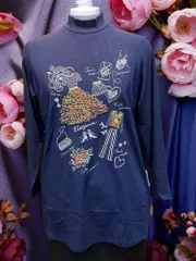 日本製！レディースファッション、ミセス、起毛長袖ハイネックチュニック、ブラウス。カットソー、プルオーバー　（プレミアムサーモ・暖ったか素材・発熱、ソフトタッチ素材）４０代５０代６０代　秋冬春、税込み14,300円（13,000円）の商品