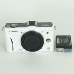 完動品Panasonic LUMIX DMC-GF2 ホワイト 本体 - メルカリ