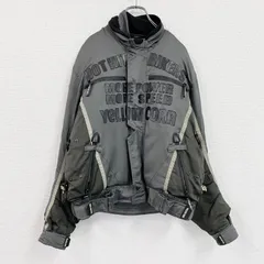 古着 used　YELLOW CORN　イエローコーン　ウィンタージャケット　ライディングジャケット　中綿入り　グレー　XLサイズ【値引き交渉OK！】