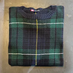 タータンチェック ニットセーター 90s CHAPS RALPH LAUREN