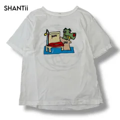 【SHANTii 】グラフィックTシャツ 両面プリント ホワイトのサムネイル