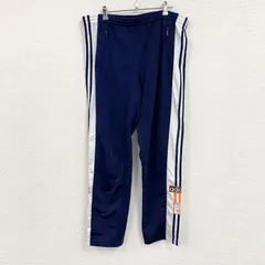 古着 used　90s　adidas　アディダス　アディブレイクトラックパンツ　トレフォイルロゴ　ヴィンテージ　紺　ネイビー　Mサイズ【値引き交渉OK！】