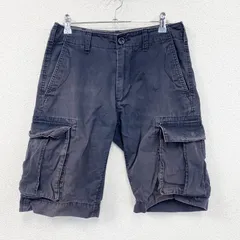 古着 used　GAP KHAKIS　ギャップ カーキス　カーゴショートパンツ　ハーフパンツ/ショートパンツ　紺　ネイビー　29サイズ【値引き交渉OK！】