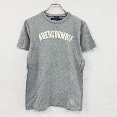古着 used　Abercrombie&Fitch　アバクロンビー&フィッチ　半袖Tシャツ　グレー　Mサイズ【値引き交渉OK！】