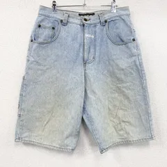 古着 used　90s　BOSS　ボス　BOSS 600 Baggy Shorts　デニムハーフパンツ/ショートパンツ　インディゴ【値引き交渉OK！】