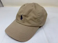 ◆POLO ポロ ラルフローレン 帽子 キャップ ベージュ系 ワンサイズ 8-20 56cm 子供用 中古◆20525★