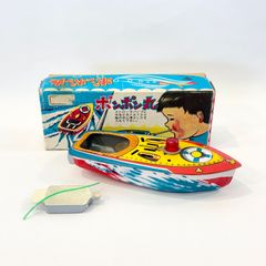 ブリキ オバQ ポンポン船 昭和 | Mercari