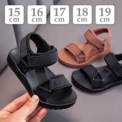 15 16 17 18 19 cm 〔 スポーツサンダル 〕ベビーサンダル 水陸両用 海 プール 子供 ベビー キッズ 女の子 男の子 男女兼用 ユニセックス 出産祝い ギフト プレゼント 春 夏 ブラウン ブラック 茶色 黒