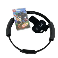 Nintendo HAC-022  Switch ニンテンドースイッチソフト リングフィットアドベンチャー セット リングコン レッグバンド 中古 K10965549
