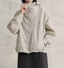 新品　ダントン　DANTON　ジャケット　パーカー　レディース　ナイロンフードジャケット　ブルー　ベージュ　フリーサイズ　軽い　通勤　通学　室内　室外　アウトドア　スポーツ　運動