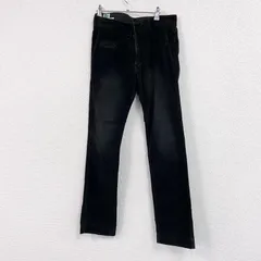 古着 used　DIESEL　ディーゼル　コーデュロイパンツ　黒　ブラック　W30サイズ【値引き交渉OK！】