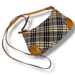 BURBERRY BLUE LABEL ホースロゴ ワンショルダーバッグ ハンドバッグ