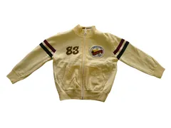 k03251208144　COMME CA ISM　100サイズ　Yellow　　アウター　ジップアップパーカー　秋冬