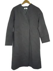 k03251208076　PLST　Sサイズ　Gray　　アウター　コートロング丈　秋冬