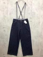 新品 CRAFT STANDARD BOUTIQUE クラフトスタンダードブティック 2WAY サロペット デニムパンツ sizeXL/Dark Indigo ■■ レディース