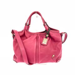 PELLE BORSA ペレボルサ 2WAYバッグ  レザー    ピンク レディース / 240001190915 PELLE BORSA ペレボルサ レザー 2way ビジネスバッグ 白 - メルカリ
