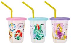 3개 디즈니 텀블러 프린세스 스트로 첨부 21 일본제 (skater) 230ml 스케이터 SIH2ST-A