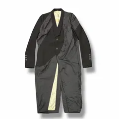 Rick Owens チェスターコート ロングコート リックオウエンス RO16F2951 FMAN1 ブラック 42 （9739M）のサムネイル