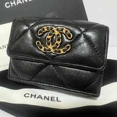 極美品✨️CHANEL✨シャネル✨三つ折財布✨19✨ディズヌフ✨ファンダム