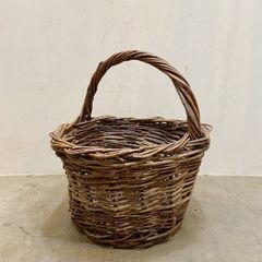 仏国アンティーク風 ワイヤーバスケット エッグバスケット アイアン