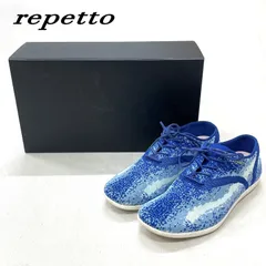repetto レペット ランニングシューズ スニーカー 37 ブルー系のサムネイル