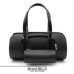 未使用品 LOUIS VUITTON ルイ・ヴィトン スフロ ハンドバッグ M52862 エピレザー ノワール レディース