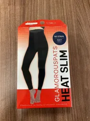 【新品未開封】グラマラスパッツ ヒートスリム ネイビー Ｌ-LL