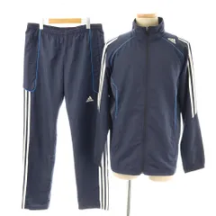 アディダス adidas セットアップ ジャケット パンツ ロゴ  CLIMA COOL M ネイビー /ES ■GY12