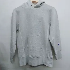 Champion チャンピオン リバースウィーブスウェットパーカー サイズS グレー コットン 中国製 00年代単色タグ 目あり 古着