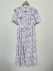 MERCURYDUO マーキュリーデュオ 花柄 半袖 ワンピース sizeS/ピンク ■◆ レディース